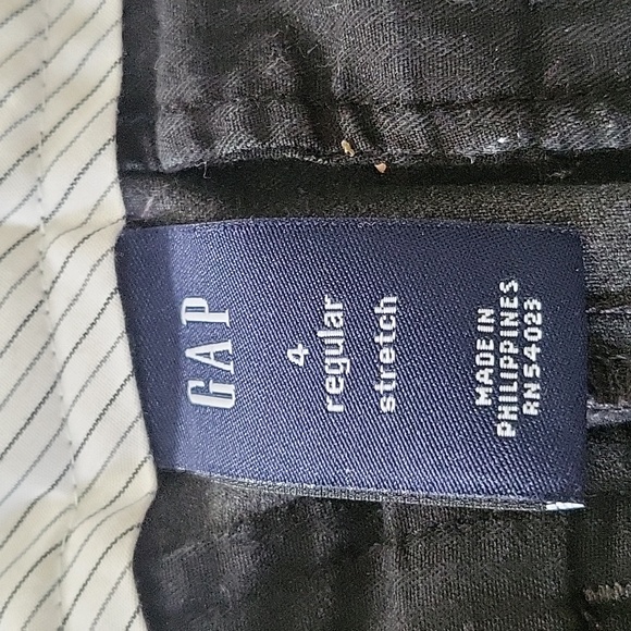 Gap Curvy Gray Dress Pants - GUC - size 4 - Picture 7 of 8